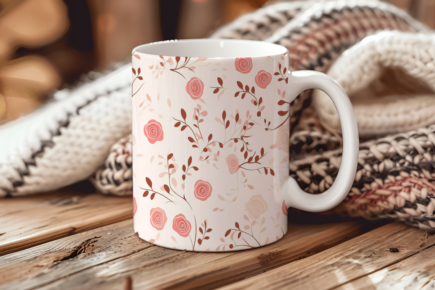 Floral Mugs